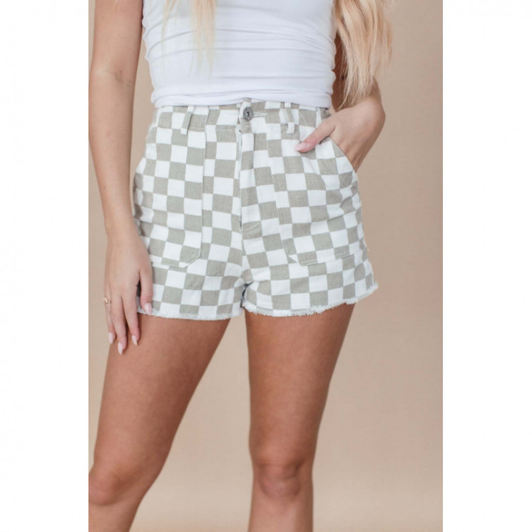 Checkered Shorts