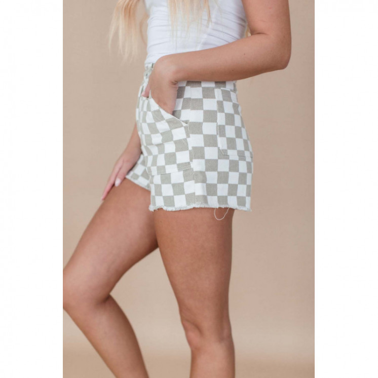 Checkered Shorts