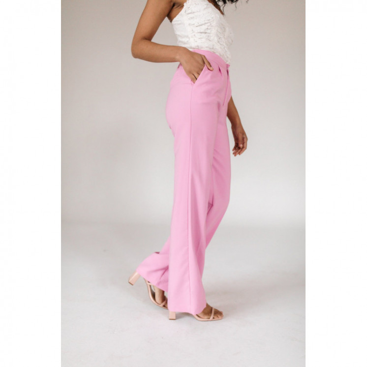 Pink Tailored Trousers